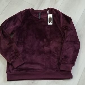 New Women's Large Purple Sweater